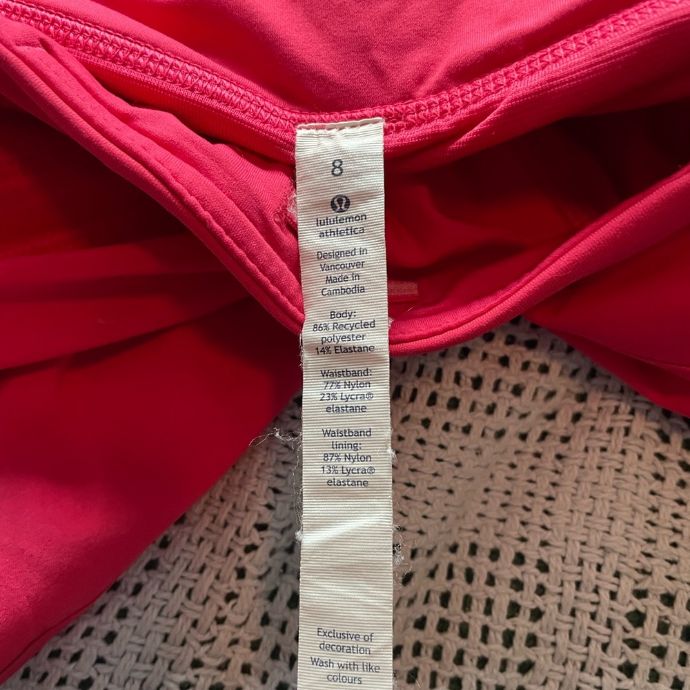 Lululemon Running Shorts Size 8 - image 3